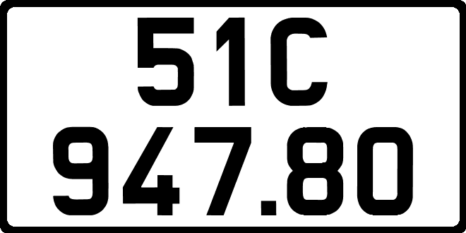 bien so xe 51C94780