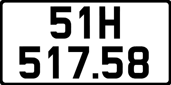 bien so xe 51H51758