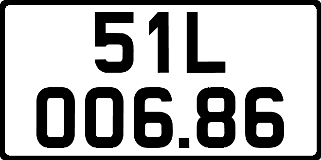 bien so xe 51L00686