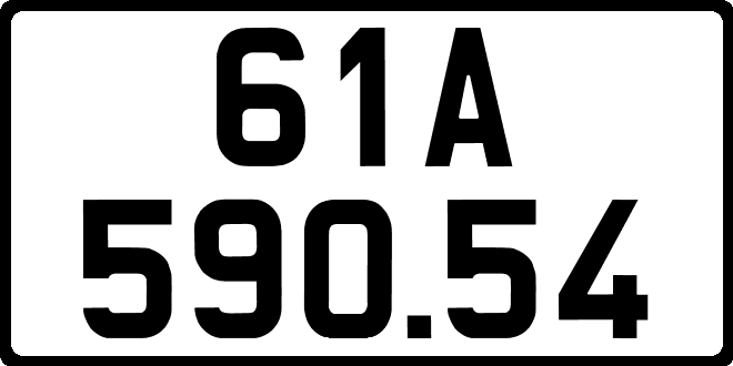 bien so xe 61A59054