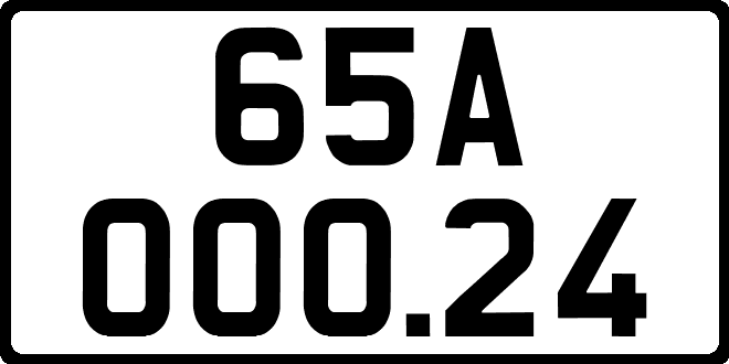 bien so xe 65A00024