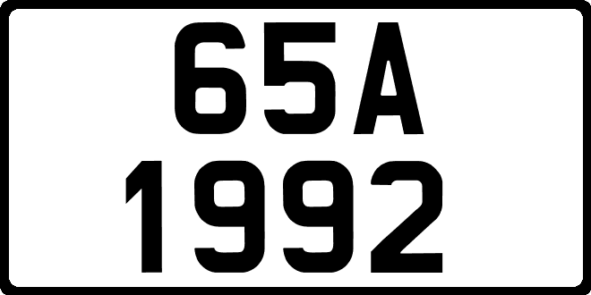 bien so xe 65A1992