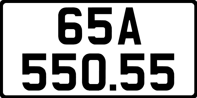 bien so xe 65A55055