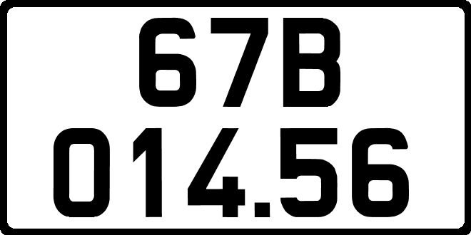 67B01456