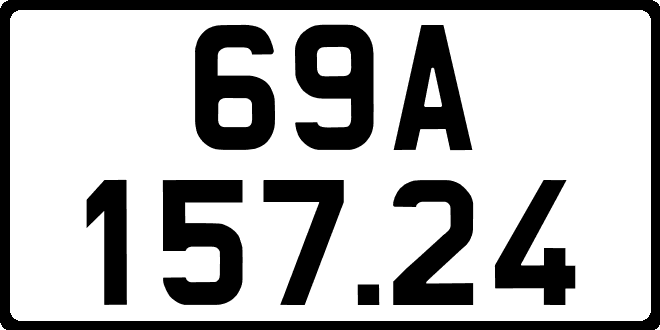 bien so xe 69A15724